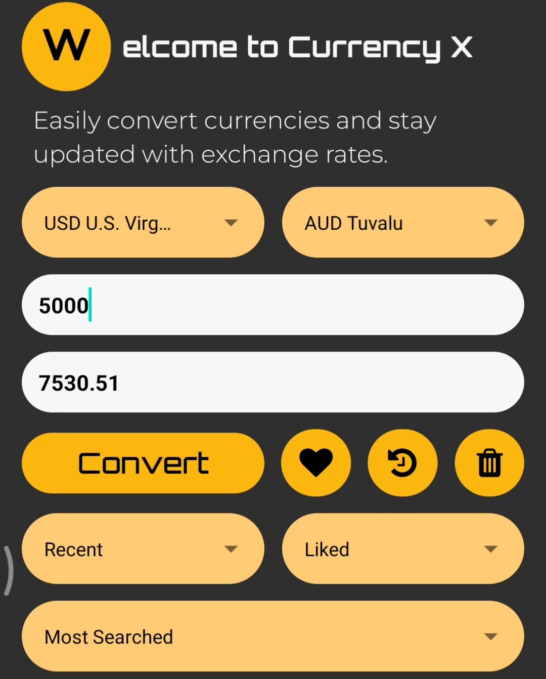 Currency App